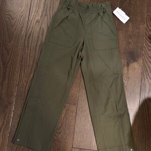 Athleta Olive Green Track Pants
